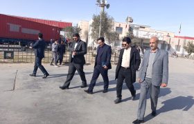 بازدید مدیر کالا قاچاق استان از روند ترددها در پایانه مرزی میلک