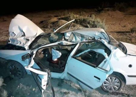 ۴ کشته در تصادف جاده هیرمند به زابل