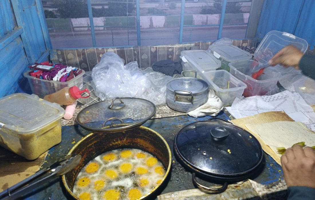 گسترش فلافلی‌های بی‌ضابطه در شهر دوست‌محمد