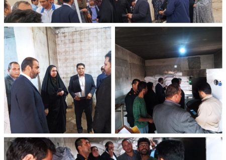 بازدید مسئولان از نانوایی‌های شهر قرقری