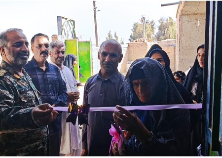 افتتاح دو پروژه عمرانی و فرهنگی هیرمند در نهمین روز فجر