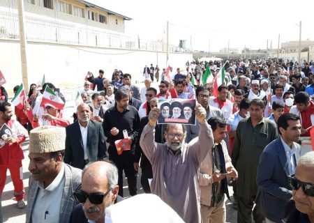 راهپیمایی روز قدس شهر قرقری