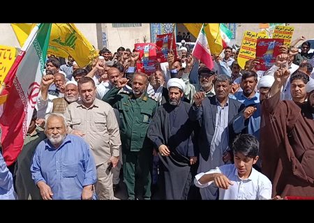 راهپیمایی حماسی مردم ولایتمدار هیرمند