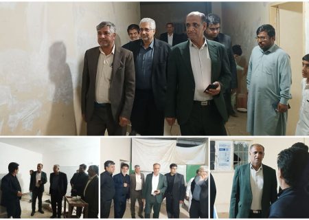 با هدف بررسی میدانی روند پیشرفت عملیات تعمیرات و رفع نواقص