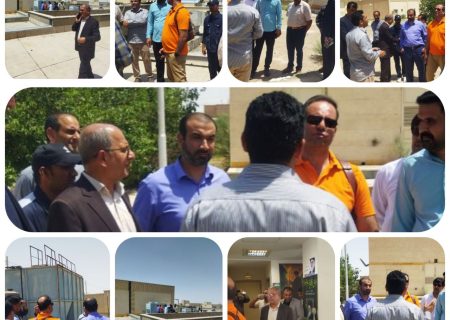 بازدید ناگهانی از تأخیر در پروژه سرمایش بیمارستان هیرمند