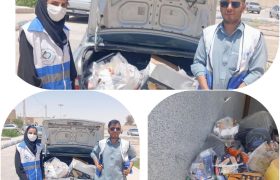 جمع‌آوری ۱۵۰ کیلوگرم مواد غذایی تاریخ گذشته در هیرمند