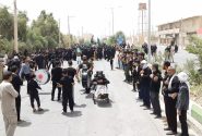 مرزداران هیرمند در ماتم علمدار کربلا