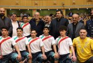 رئیس جمهور نشان داد حامی ورزش است