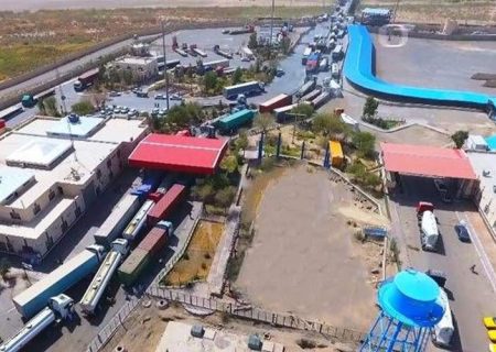 رشد ۱۲۱ درصدی ترانزیت از پایانه‌های شمال سیستان‌وبلوچستان