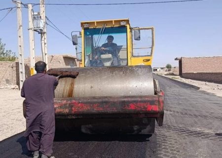 آسفالت، گامی بلند برای عدالت شهری خاش