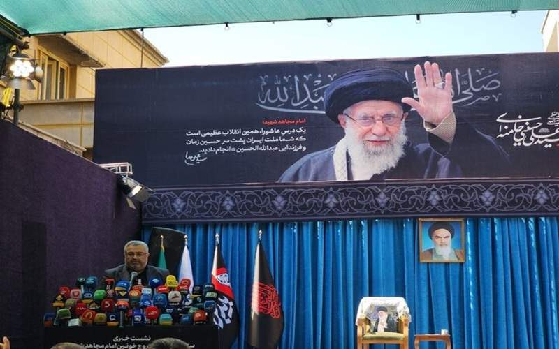 آغاز آیین رسمی تشییع آقای شهید ایران