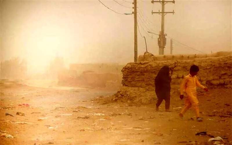 گردوخاک در شمال سیستان‌وبلوچستان ادامه دارد