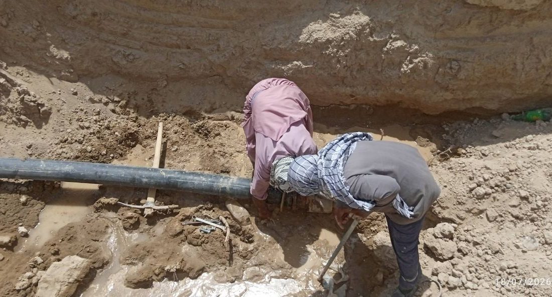 خط آب، پایداری شرب ۱۰ روستا اصلاح شد
