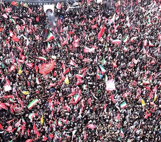 وحدت ملی در تشییع رهبر شهید متجلی شد