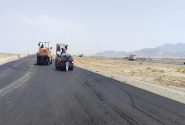 آغاز آسفالت ۲۶ کیلومتر بزرگراه در شمال سیستانوبلوچستان