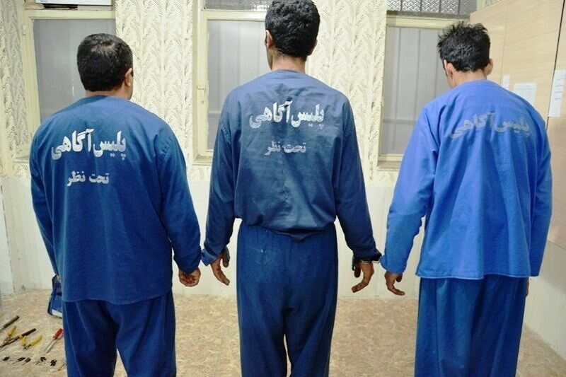 دستگیری باند سارقان اماکن دولتی  در هیرمند