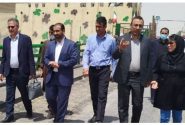 بازدید مسئول وزارت بهداشت از پایانه مرزی میلک