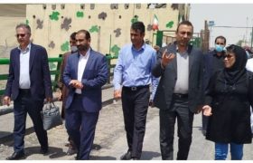 بازدید مسئول وزارت بهداشت از پایانه مرزی میلک
