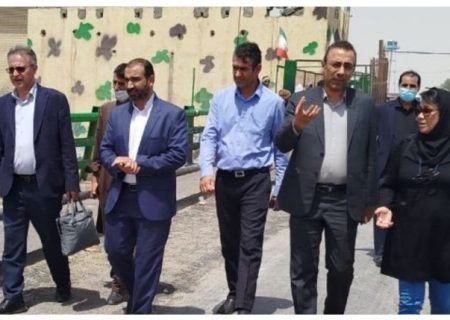بازدید مسئول وزارت بهداشت از پایانه مرزی میلک