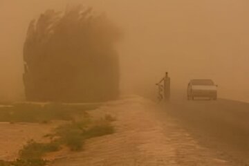 تداوم شرایط نامساعد جوی در شهرستان هیرمند