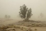 باد و گردوخاک در راه شمال سیستان‌وبلوچستان