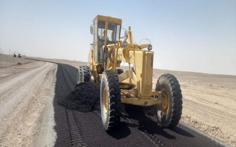 احداث راه روستایی ورمال (رامشار – حسن‌آباد) شهرستان هامون